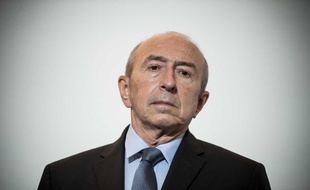 G&eacute;rard Collomb, ministre de l'Int&eacute;rieur. 